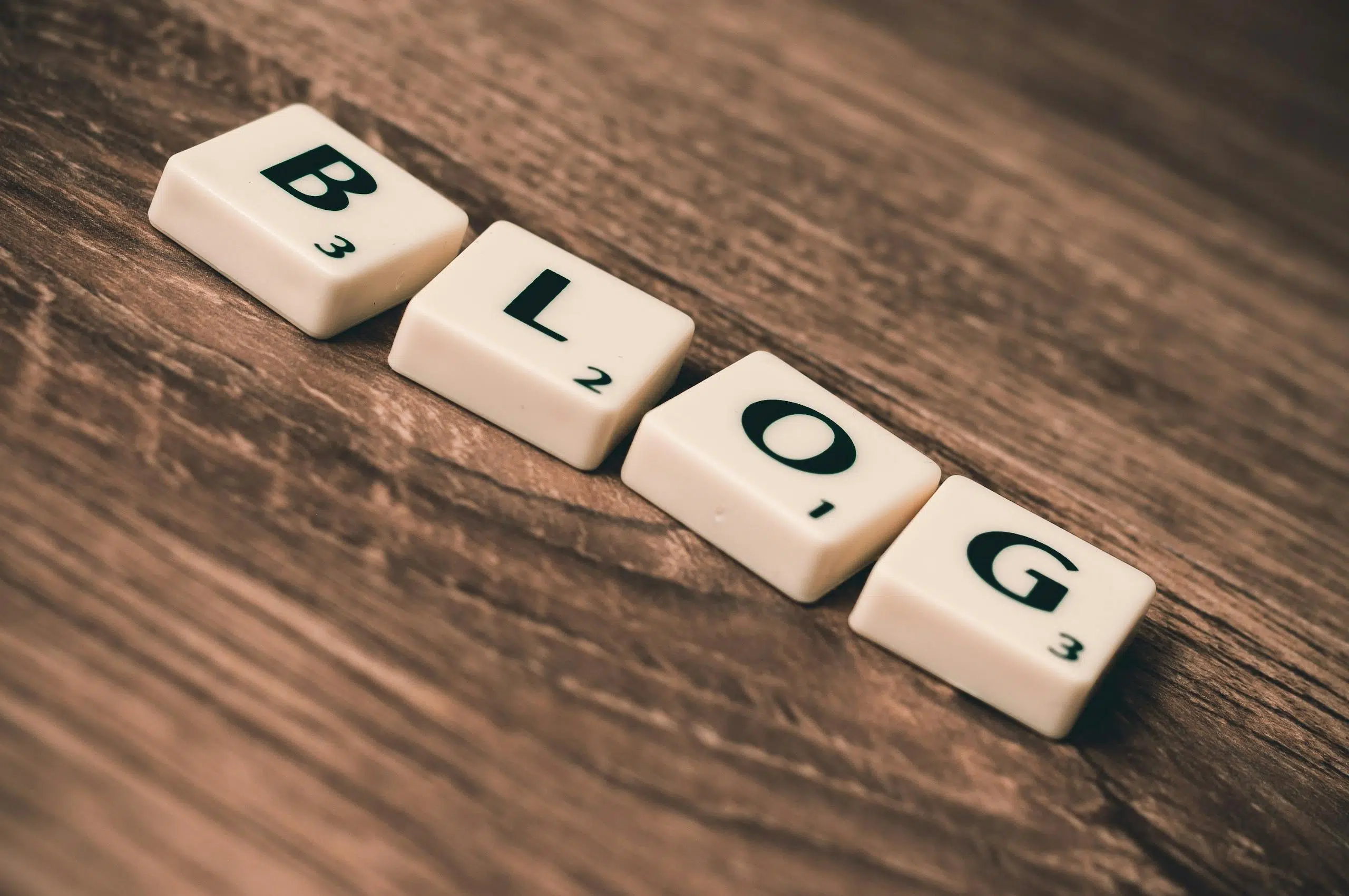 Scrabble für das Wort Blog, auch häufige Fragen